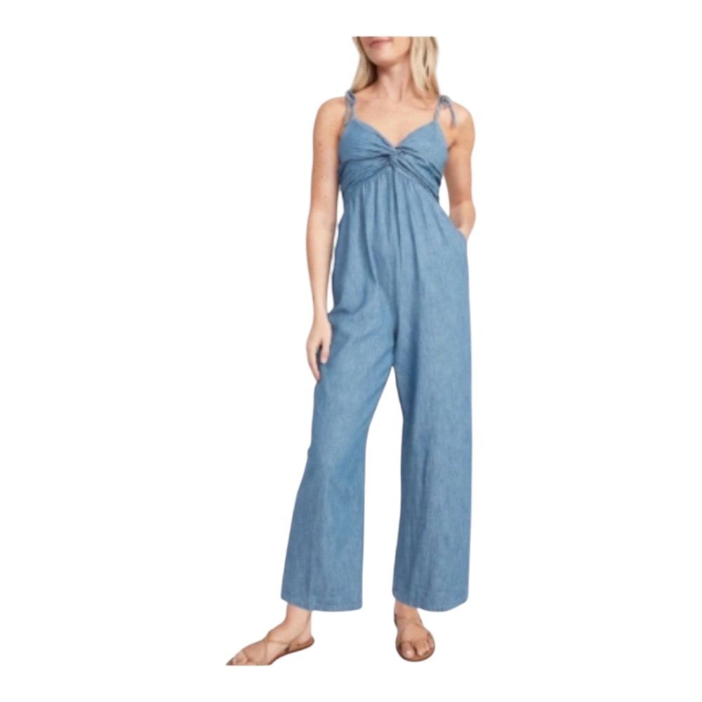 Twist Front Jumpsuit NWOT